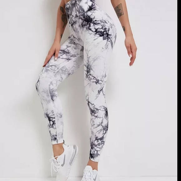 Pants - Tie Dye Leggings Seamless Women Fitness
